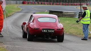 Jaguar E type Dick Mayo, Castle Comb Sprint 23 07 2022