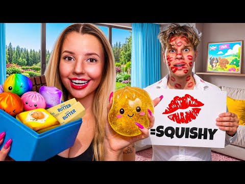 Jeśli Maja mnie pocałuje, DOSTAJE VIRALOWE SQUISHY!😚🥰