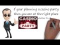 Casino Party Rentals Los Angeles, CA - YouTube
