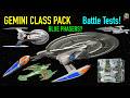 SHOWCASE - Gemini Sovereign/Akira Hybrid - New Design/Weapons - Star Trek Starship Battles