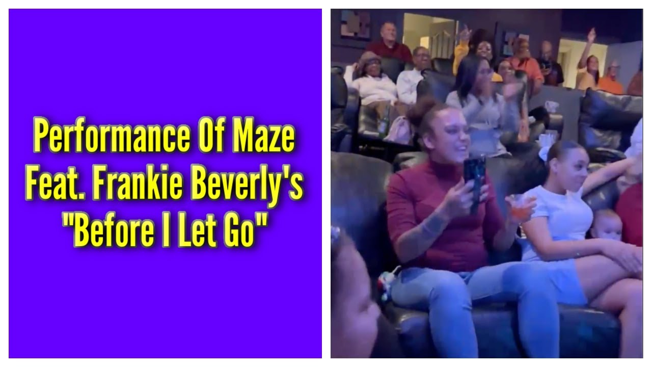Performance Of Maze Feat. Frankie Beverly’s “Before I Let Go” | Rickey Smiley Karaoke Night At Home Performance Of Maze Feat. Frankie Beverly’s “Before I Let Go” | Rickey Smiley Karaoke Night At Home