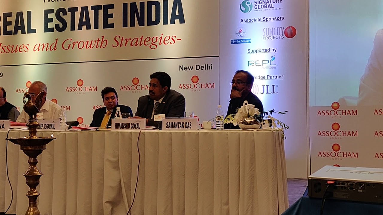CA Himanshu Goyal at ASSOCHAM Real Estate National Summit - YouTube