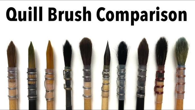 Watercolor Mop Brush ~ Raphael SoftAqua size-4 ~ Unboxing+Review