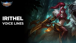 Download Lagu Irithel - All Voice Lines | Mobile Legends Bang Bang MP3