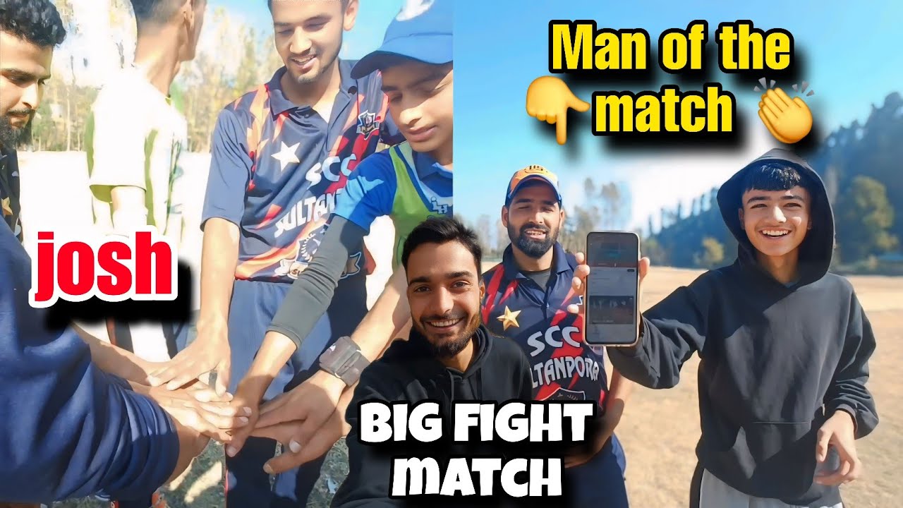 Big fight Akbar bhai once again man of the match - YouTube
