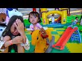 Vlog Liburan Riska Jagain Bayi Main ke Playground Odong-odong, Perosotan, Mandi Bola Warna Perosotan