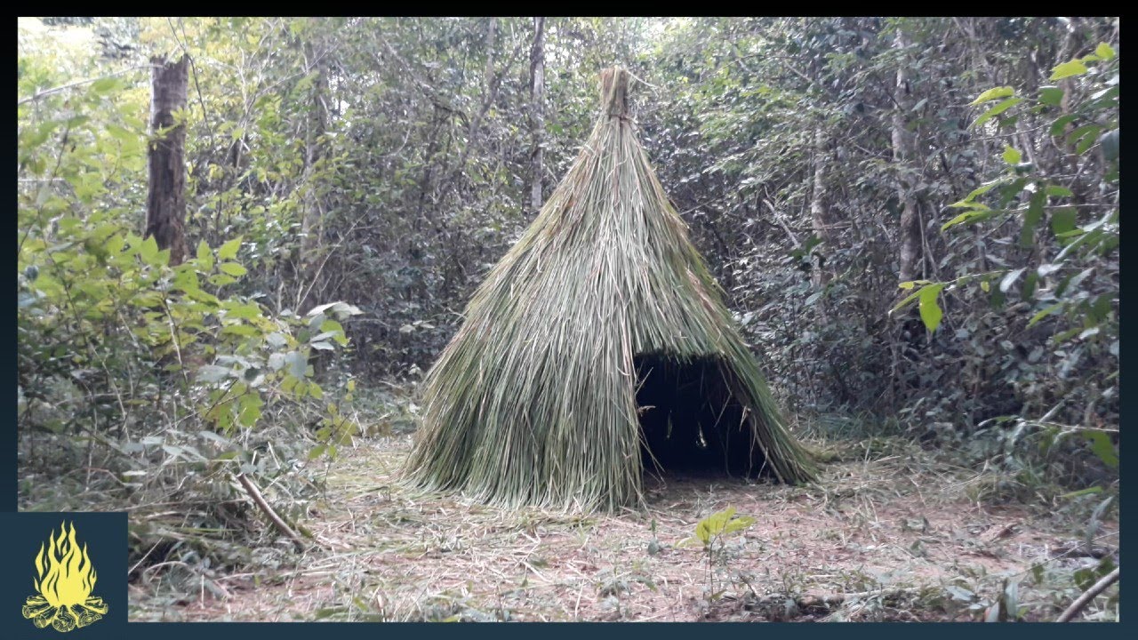 Primitive Technology: Thatched Dome Hut