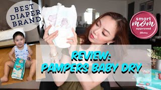 Review & Demo: Pampers Baby Dry (Best Diaper Brand nga ba?)