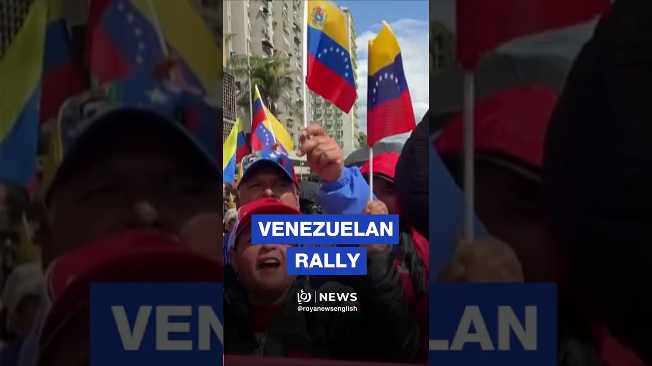 Venezuelans rally in Caracas in support of oil sector reforms