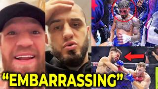 CONOR MCGREGOR & ISLAM MAKHACHEV GOES OFF ON ILIA TOPURIA AFTER JUSTIN GAETHJE UFC WHITE HOUSE FIGHT