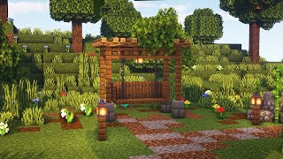 Garden decoration Minecraft @Pray4YouShorts