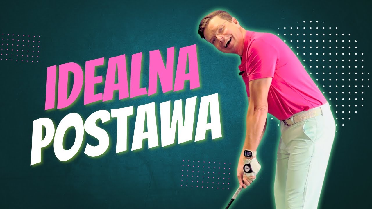 idealna postawa golfisty