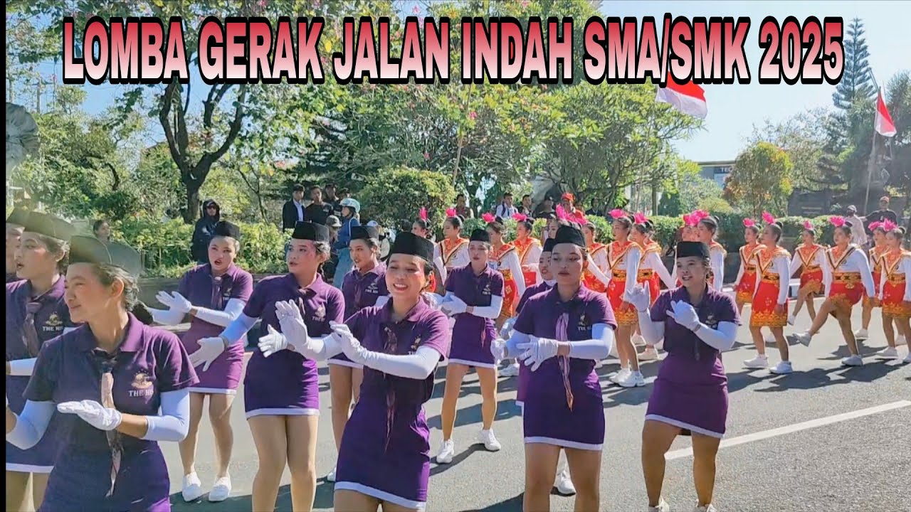 VIDEO LENGKAP! LOMBA GERAK JALAN INDAH PUTRI SMA/SMK GIANYAR 2025