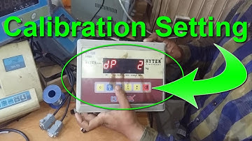 HYTEK 300 kg Weighing Scale Model HY T6 B Calibration Setting by Care International Scale