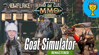 картинка: Goat Simulator Remastered - Козёл ворвался в ММО и стал танком #3