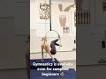 #gymnastics at any age! Even if you are a complete beginner 🤸♀️#workout #routine