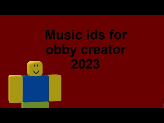 Obby Music Roblox ID - Roblox music codes