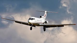 Як-40 - Реверс до касания / Аэропорт Внуково 2018 / Reverse before landing