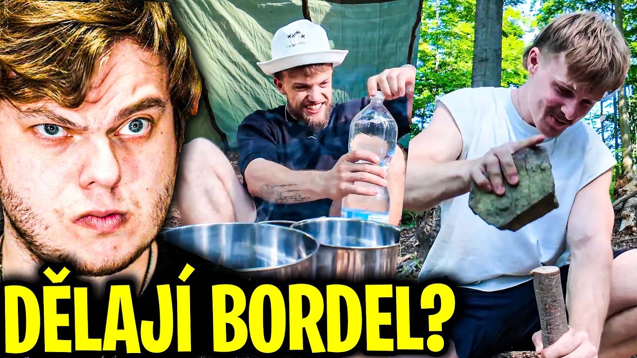 DOKÁŽOU PŘEŽÍT 24 HODIN V LESE?