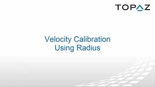 08 01 Calibration Velocity