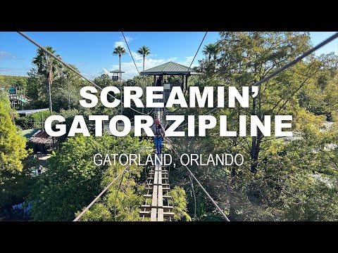 Screamin' Gator Zipline | Gatorland Orlando