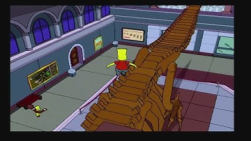 The Simpsons Game PS2 Version Part 2 Bartman Begins