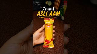 Amul Asli Aam Gold icecream 🤤 #shorts #mango #icecream #ytshorts