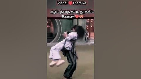 Raanav ❤Pavi/ Vishal ❤ Tharshika/#shorts/#big boss 8 tamil