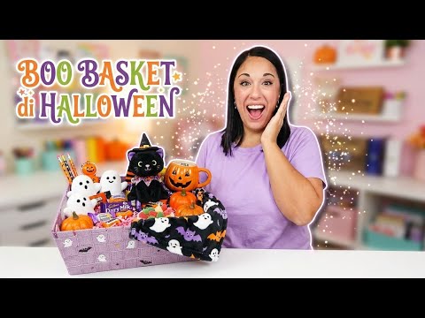 Apro CESTO con SORPRESE! (Boo basket)