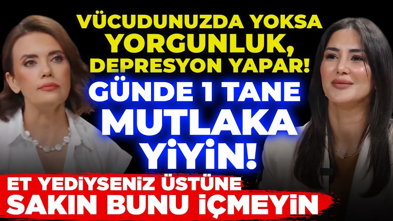 Hayret Ediyorum: PROTEİN DEĞERİ ETİN 2 KATI! HİÇBİRİNİZ Yemiyorsunuz! | Ferda Yıldırım - Esra Şahin