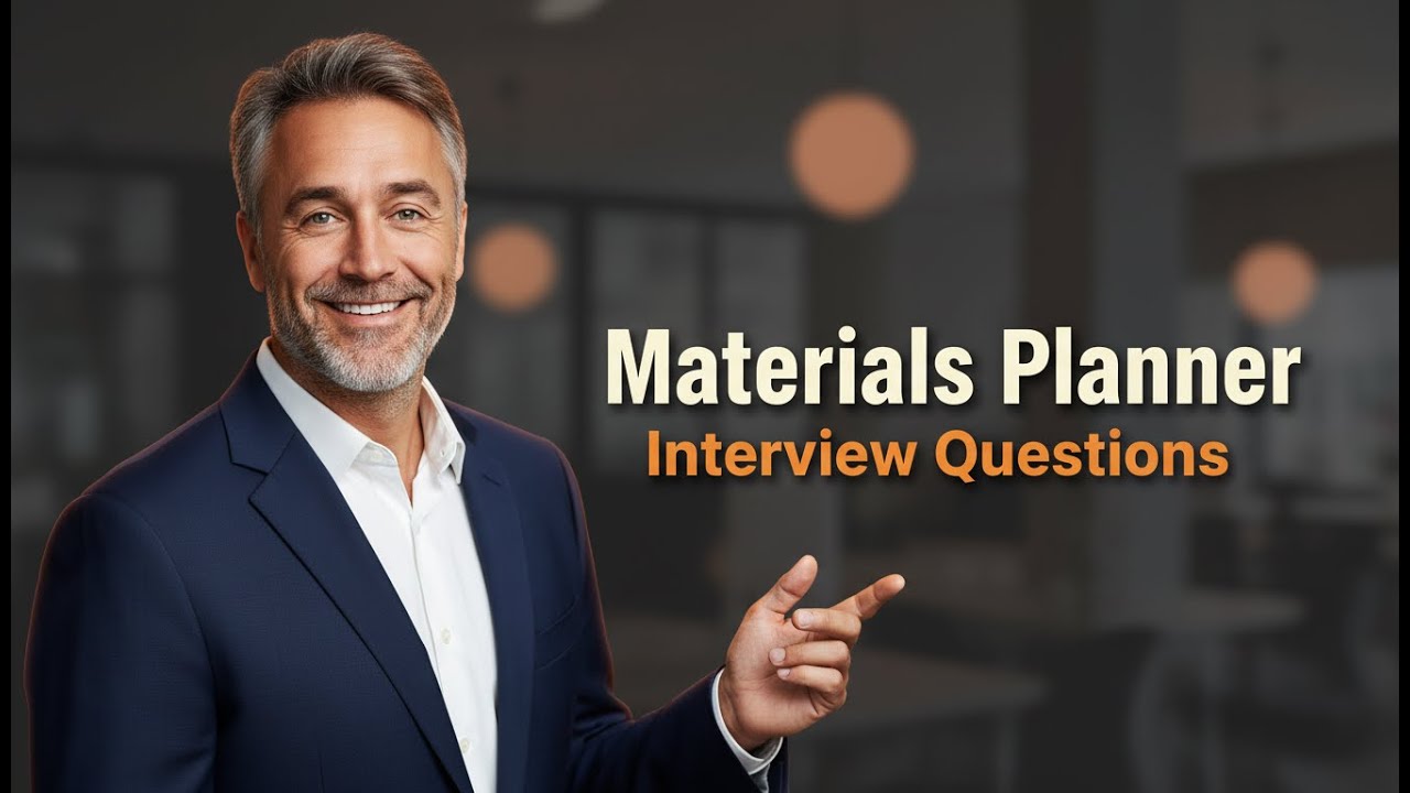 Top 5 Materials Planner Interview Questions [With Expert Answers] - YouTube