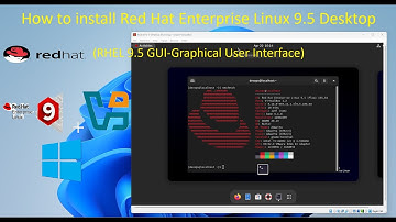How to install Red Hat Enterprise Linux 9.5 Desktop (RHEL 9.5 GUI)