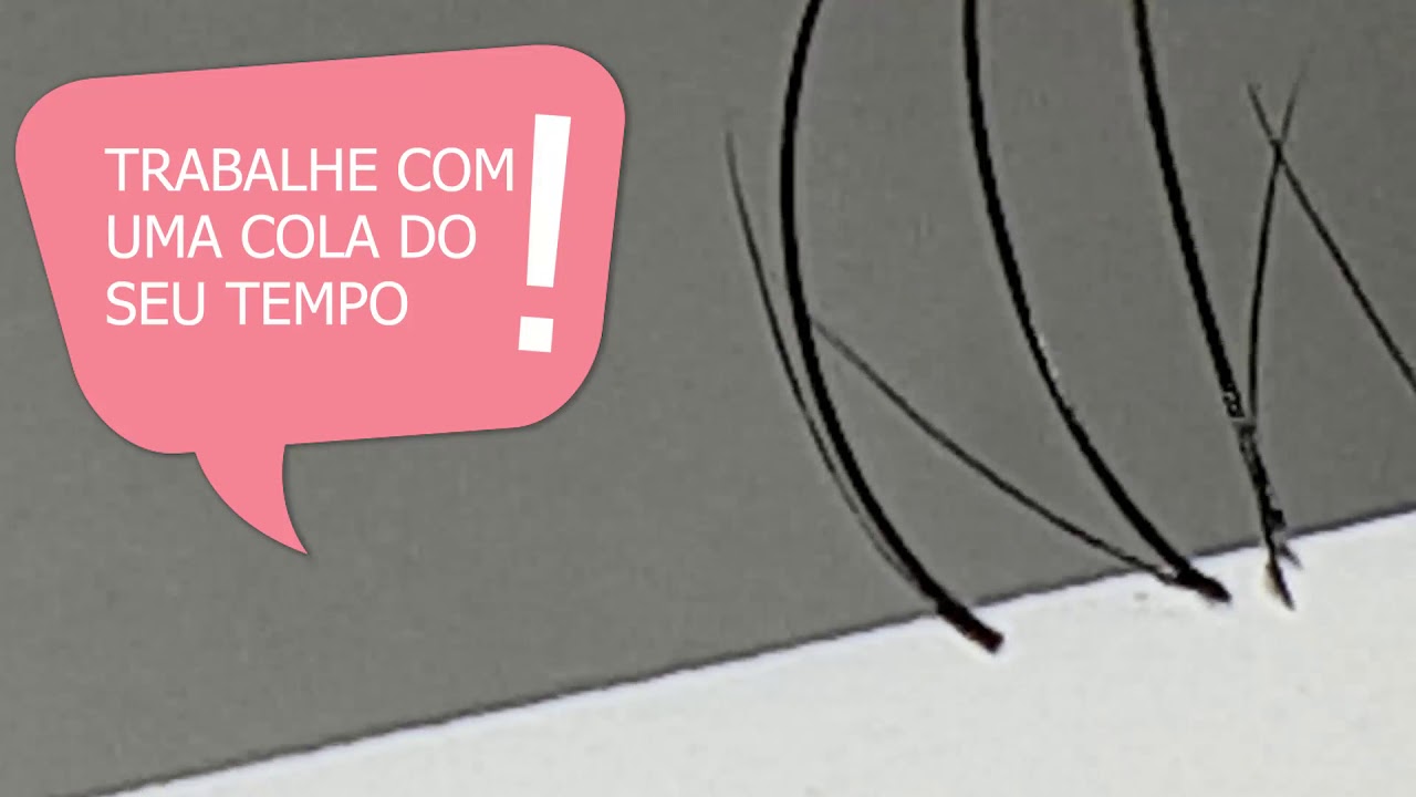 Direcionamento dos fios  - Extensão de cílios