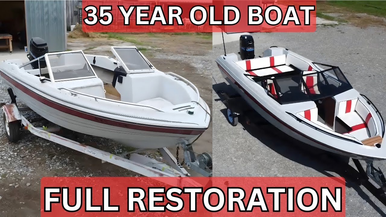 Watch This Old Boat Get a Crazy Makeover!