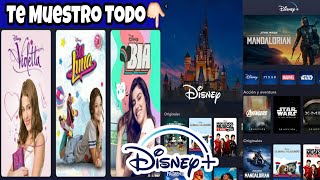 Te Muestro Como Se Ve La App De Disney Plus Latinoamérica y Sus Contenidos- Violetta, Soy Luna y Bia screenshot 3