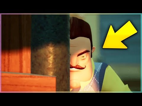 Видео: ПРИВЕТ СОСЕД ПОПАЛ В СЕКРЕТНЫЙ МИР Hello Neighbor Alpha 4