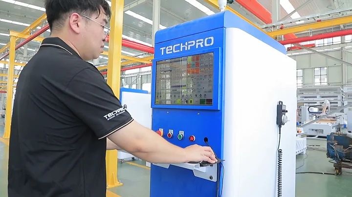 2100*3000mm 4 axis swing ATC CNC machine with loading and unloading device test for Kosovo customer