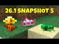 Nueva FLOR de la JUVENTUD eterna mas NUEVAS skins de ANIMALES SNAPSHOT 5 de MINECRAFT