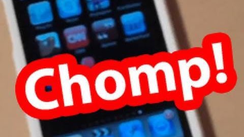 CHOMP APP! IT CAN READ MY MIND!!!