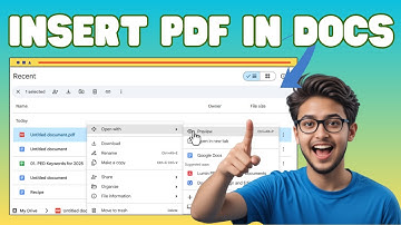 Een PDF invoegen in een Google Doc | Stapsgewijze handleiding (2025)