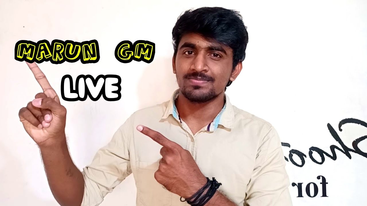 Marun gm 1st Live ...❤️