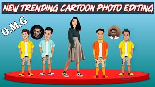New trending cartoon photo editing|Instagram trending cortoon| |photo editing 2021??|nikhileditin