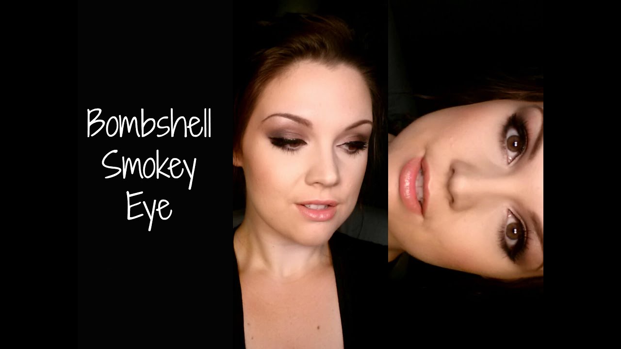 Bombshell Smokey Eye Makeup Tutorial - YouTube