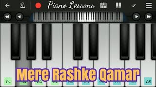 Mere Rashke Qamar - Baadshaho | mobile perfect piano tutorial screenshot 5