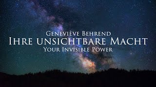 Ihre unsichtbare Macht - Geneviève Behrend (Hörbuch) mit entspannendem Naturfilm in 4K