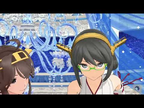 【MMD 艦これ】REVOLVER　戦艦（金剛型）比叡改二さん、金剛さん、霧島改二さん、榛名改二さんに踊ってもらいました。【1920×1080 60fps】