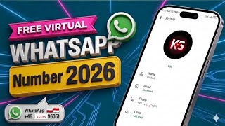 FREE Virtual WhatsApp Number | Fake WhatsApp Kaise Banta hai 2026 Free | SMS OTP Verification 2026 screenshot 4