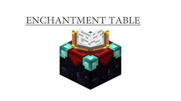 How to Craft: Enchantment Table MINECRAFT