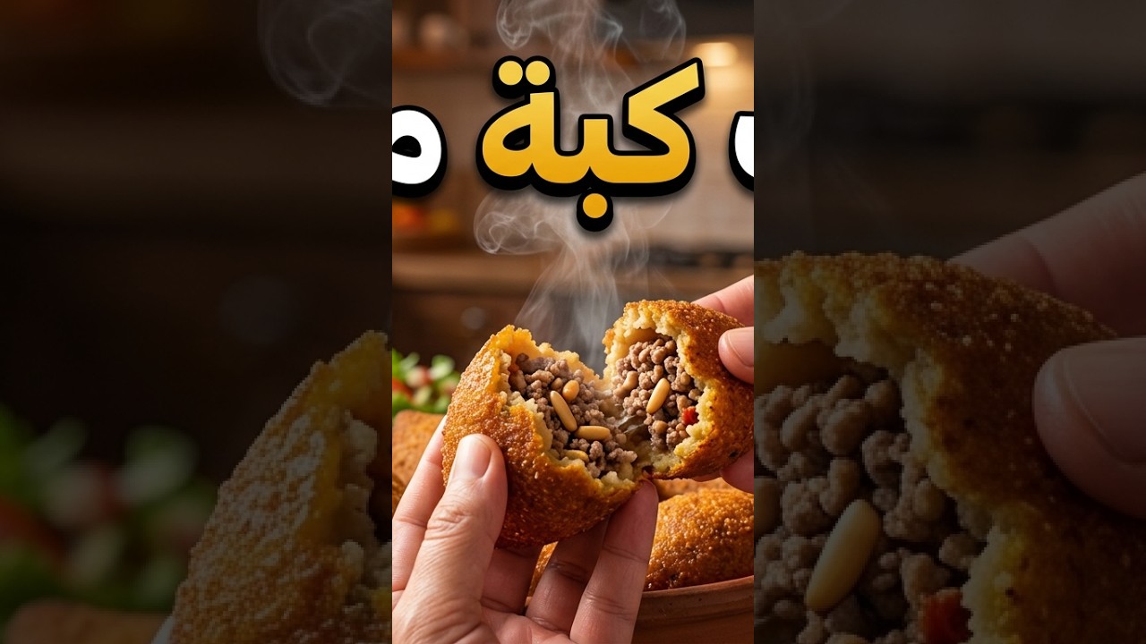 كبة مقلية #yemektarifleri #tarif #food #cooking #tastyfood #yummyfood #وصفات #طبخ