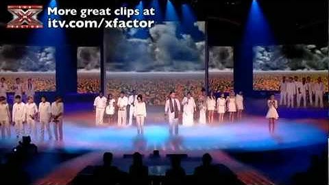 X FACTOR FINALISTS PERFORM HEROES - The X Factor Live results 7